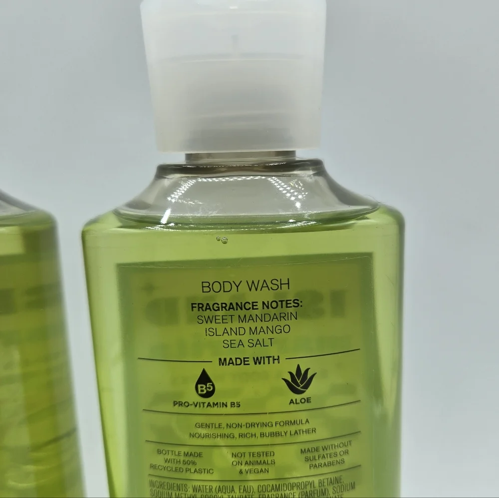 Bath and Body Works Island Margarita Body Wash Bundle Set